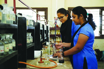 GSS PU College Chemistry Lab